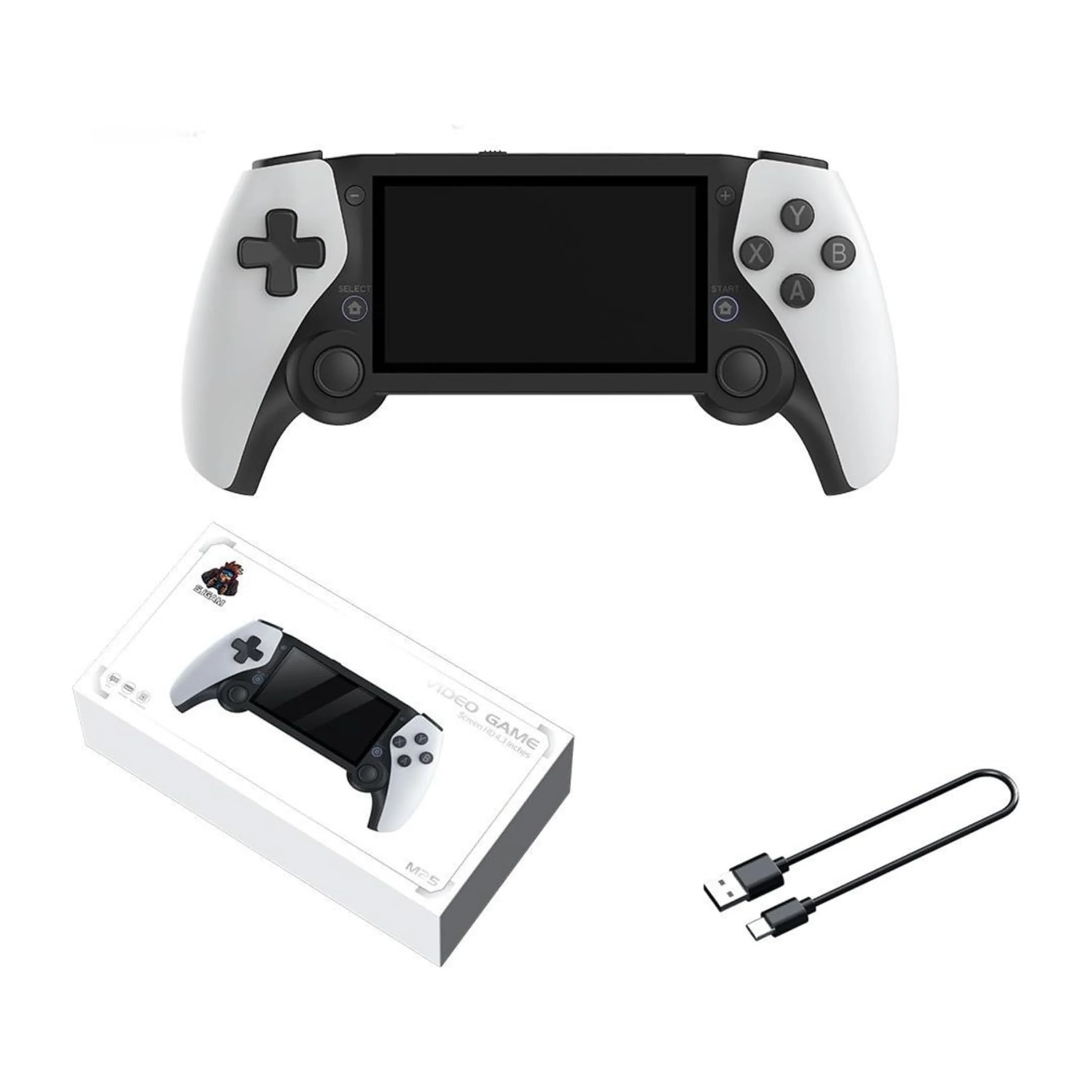 SJGAM Video game M25 HD screen 4.3 ps5 style SJGAM Video game M25 HD screen 4.3 ps5 style